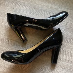 Geox Respira Patent Leather Pumps (Size 39.5)
